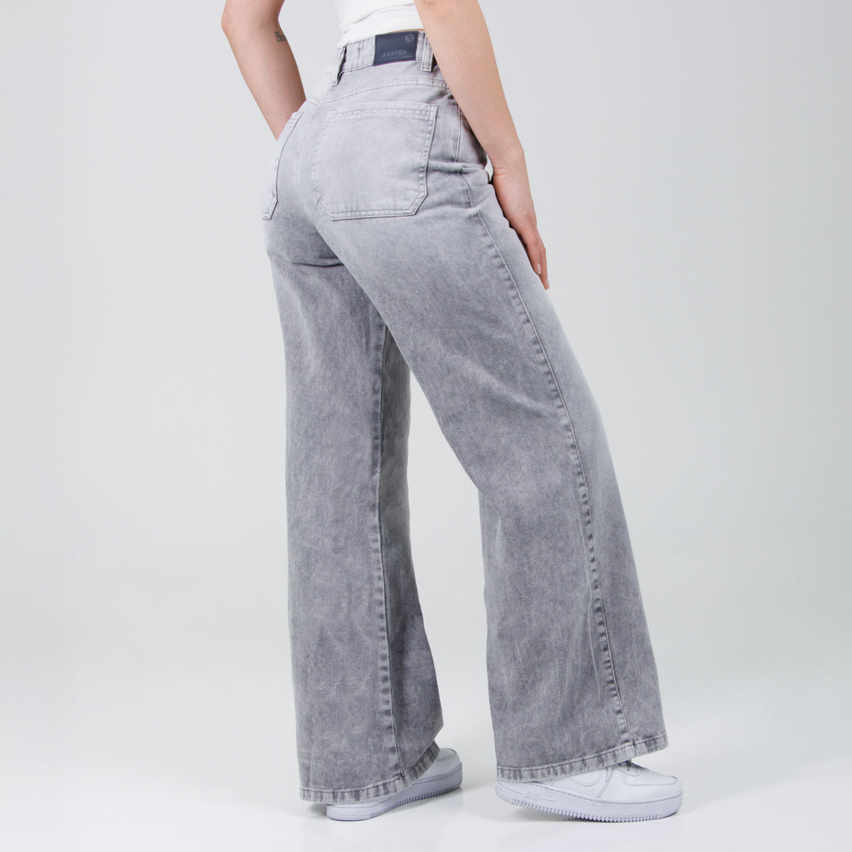 Jean Axspen Wide Leg Ax-2771 Gris