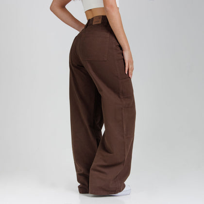 Jean Axspen Wide Leg Ax-2937 Cafe
