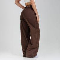Jean Axspen Wide Leg Ax-2937 Cafe