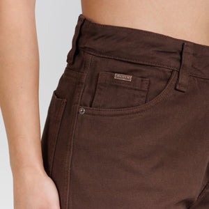 Jean Axspen Wide Leg Ax-2937 Cafe