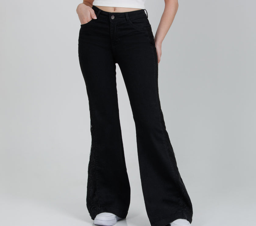Jean Axspen Flare Ax-2849 Negro