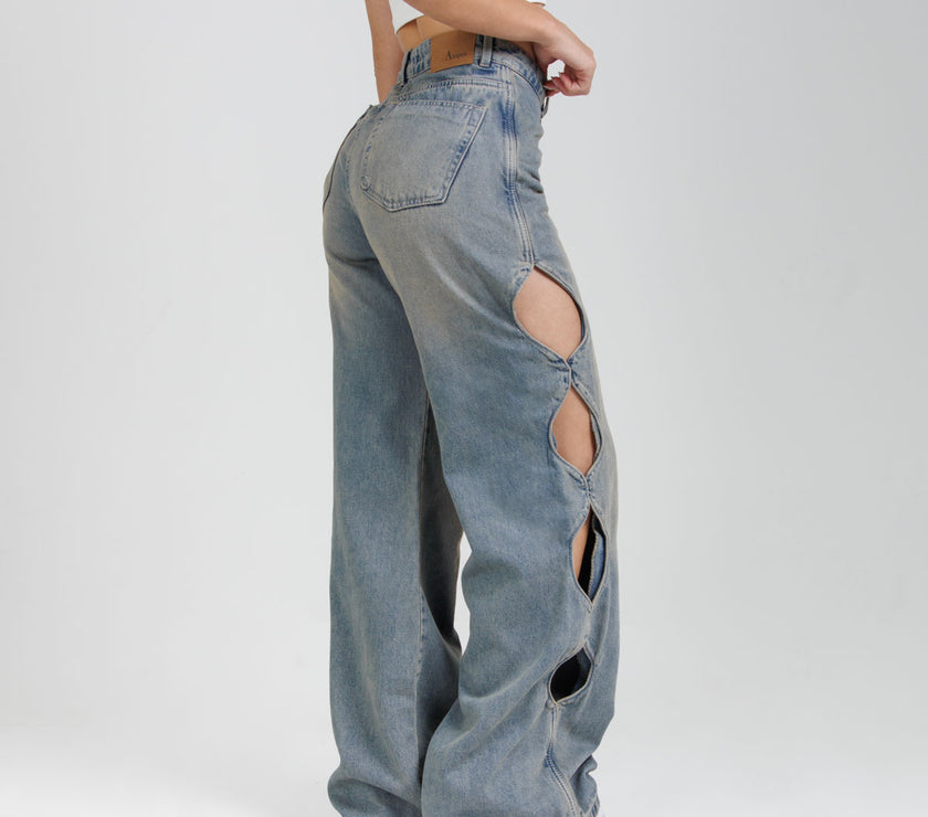 Jean Axspen Wide leg Ax-2918