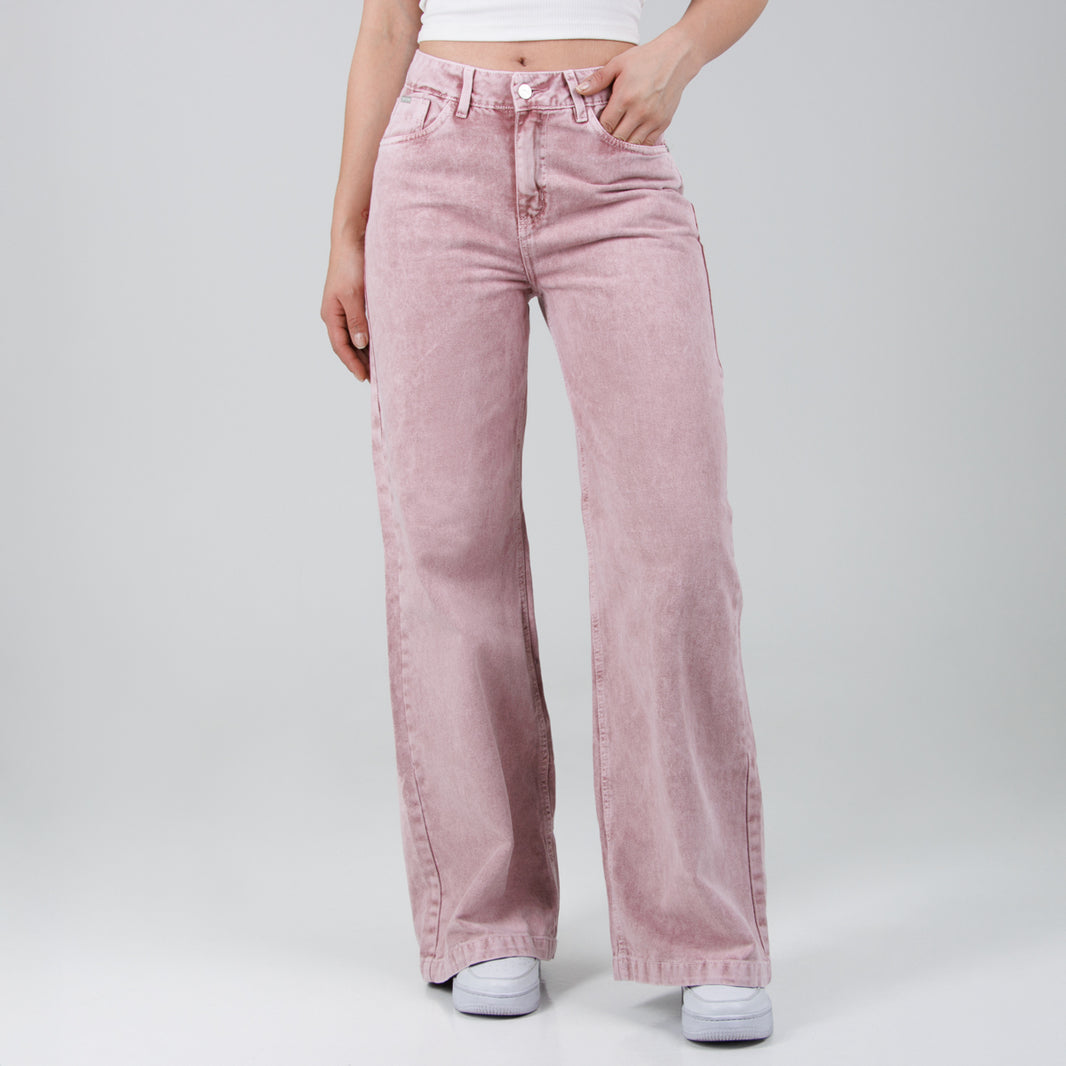 Jean Wide Leg Ax-2814 Rosa