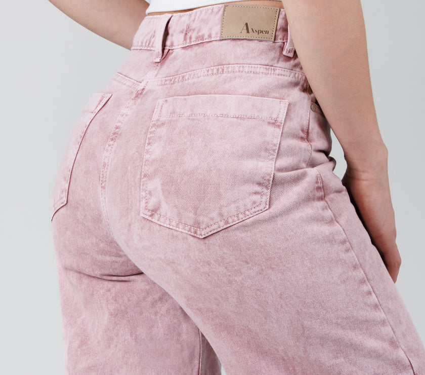 Jean Wide Leg Ax-2814 Rosa