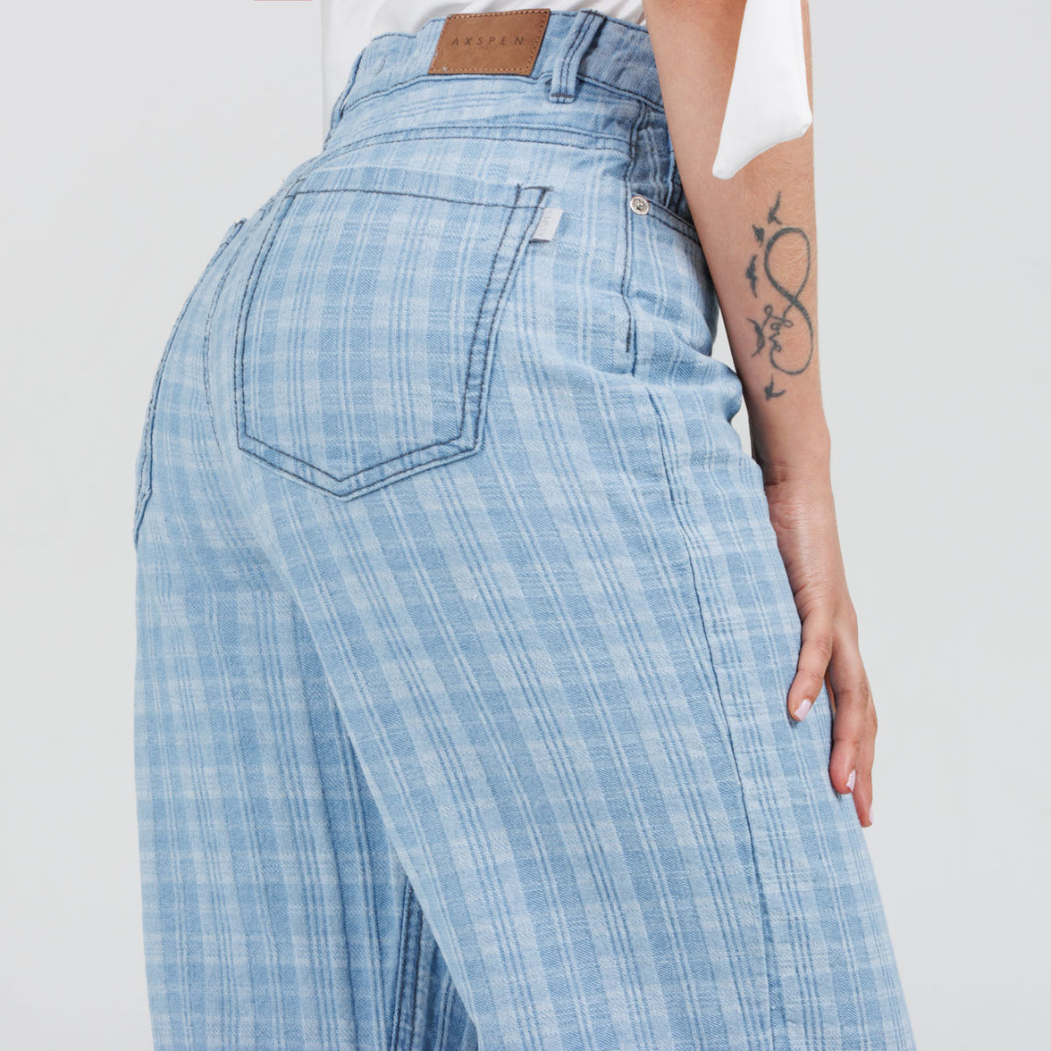 Jean wide Leg Ax-3125 Rigido