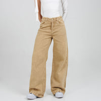 Jean Wide Leg Camel Ax-3096 Rigido