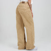 Jean Wide Leg Camel Ax-3096 Rigido