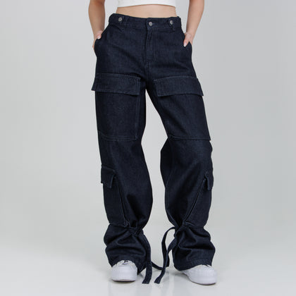 Jean Axspen Cargo Ax-2815 Azul oscuro