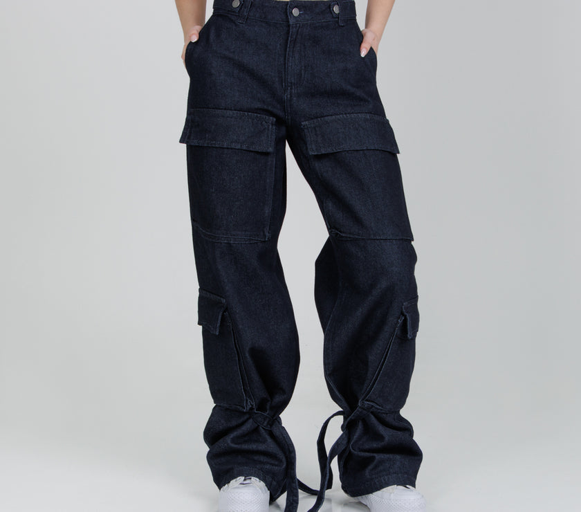 Jean Axspen Cargo Ax-2815 Azul oscuro