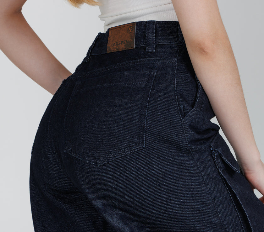 Jean Axspen Cargo Ax-2815 Azul oscuro