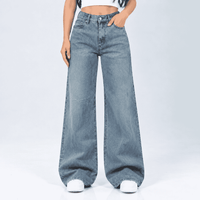 Jean Wide Leg Rigido Ax-3182