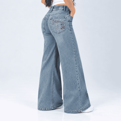 Jean Wide Leg Rigido Ax-3182