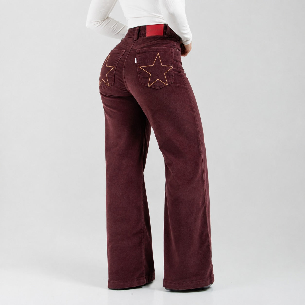Pantalón Pana wide leg ax-3165