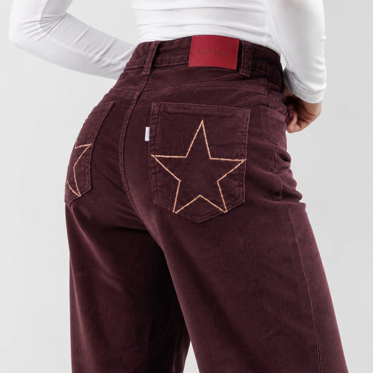 Pantalón Pana wide leg ax-3165