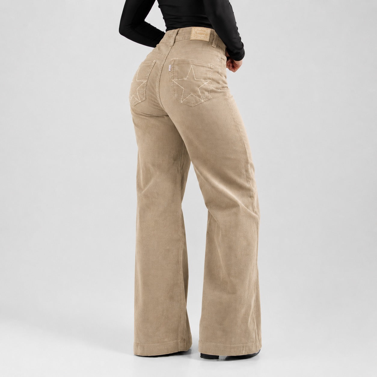 Pantalón Pana wide leg ax-3165