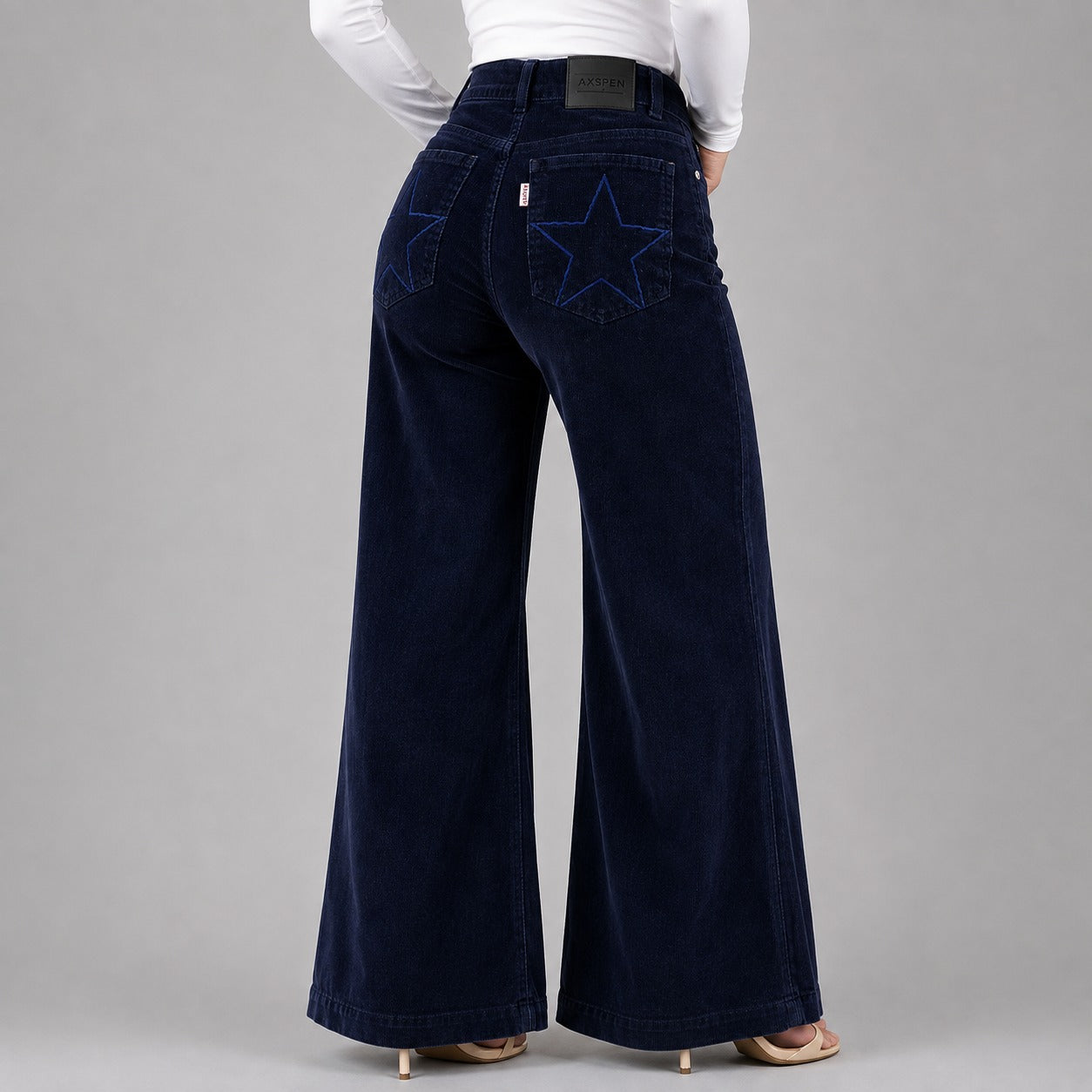 Pantalón Pana wide leg ax-3165