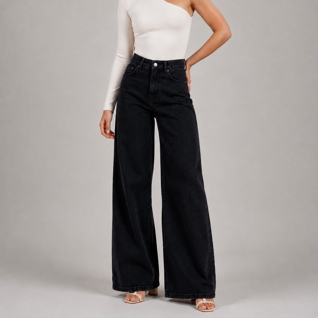 Pantalón Pana wide leg ax-3165