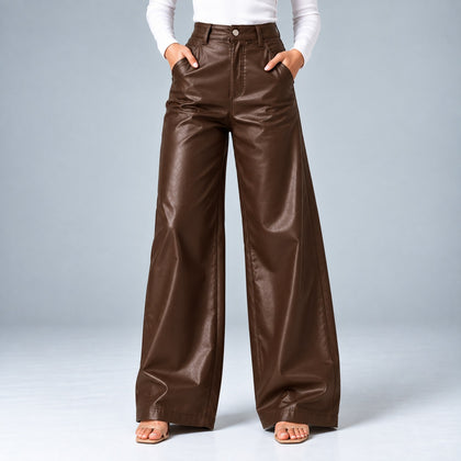 Pantalón Efecto Piel Ox-3130