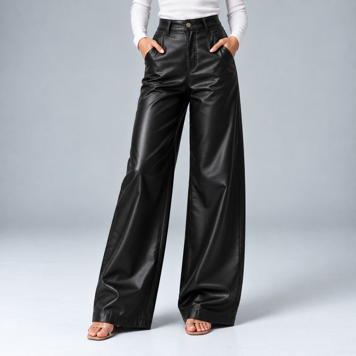 Pantalón Efecto Piel Ox-3130