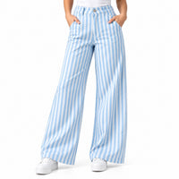 Pantalón Wide Leg Azul Ax-3213 Premium