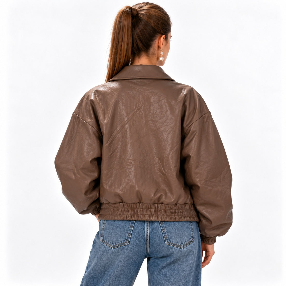 Cazadora eFecto piel CH1618