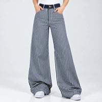 Jean Wide Leg Licrado Ox-3227 Azul Premium