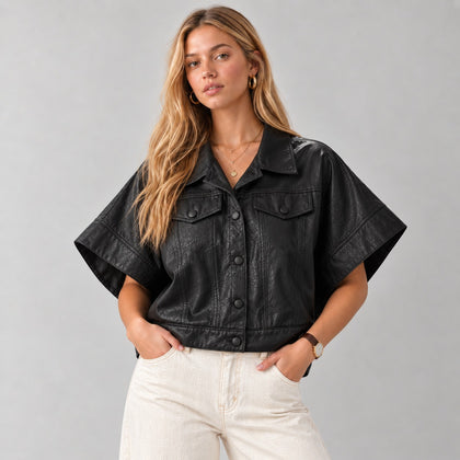 Poncho Efecto Piel Ch120