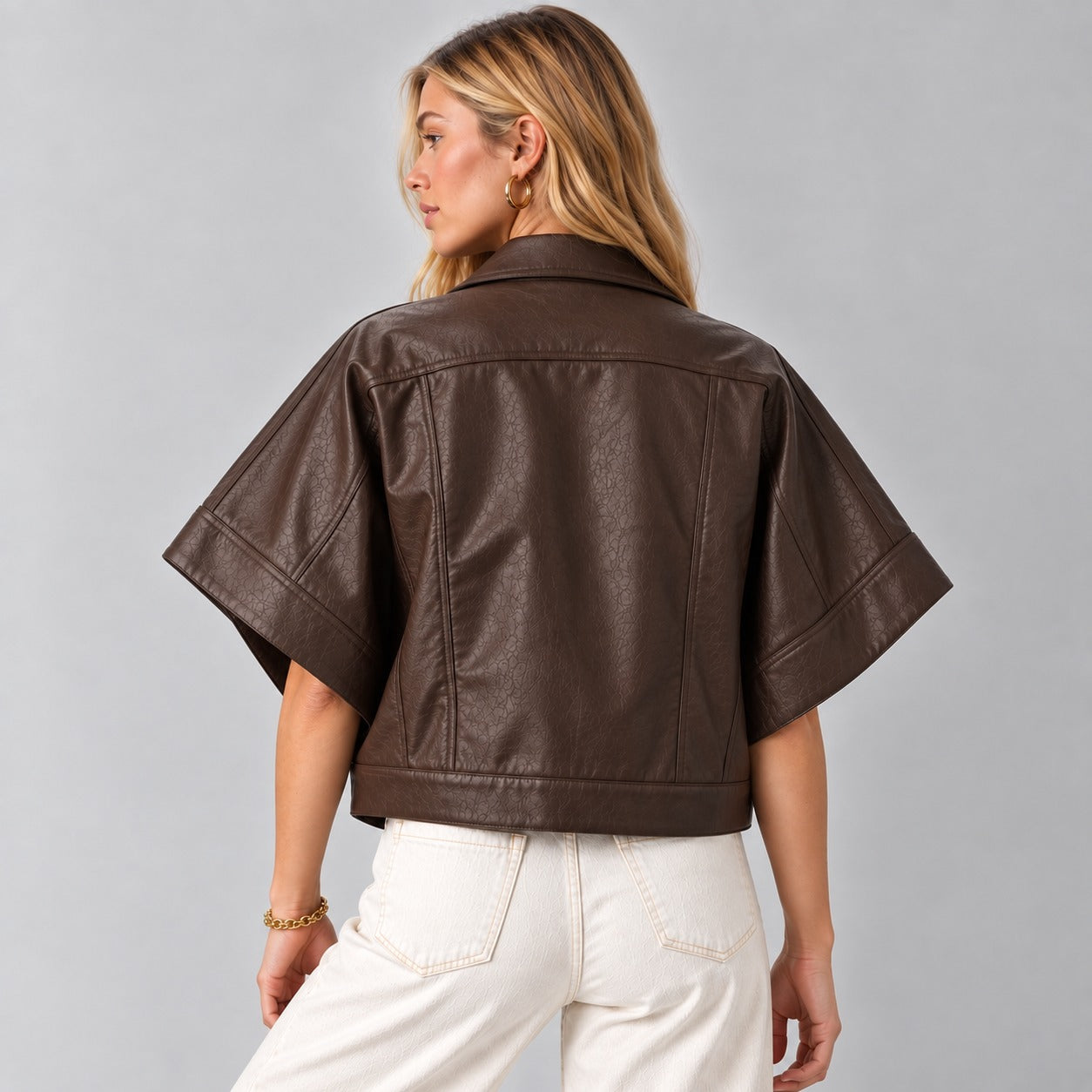 Poncho Efecto Piel Ch120