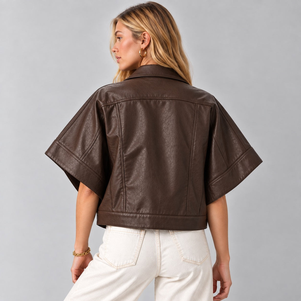 Poncho Efecto Piel Ch120