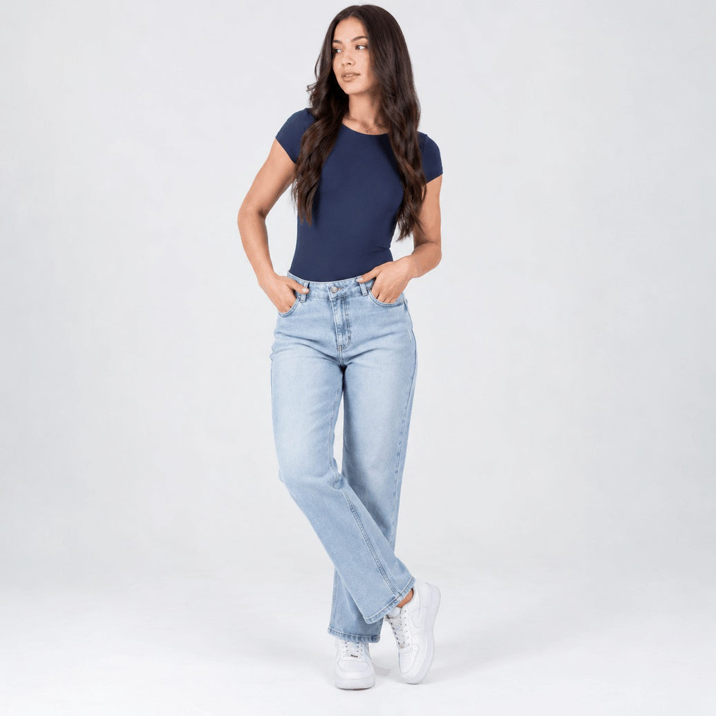 Jean Mom fit Ax-2992 licrado