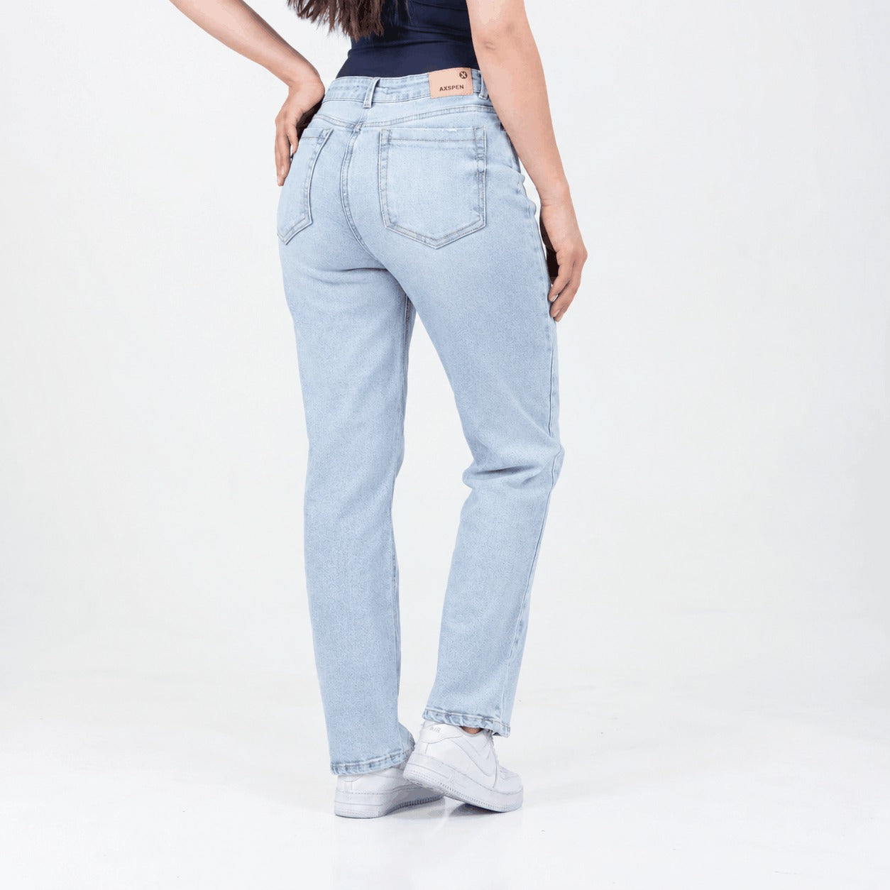 Jean Mom fit Ax-2992 licrado