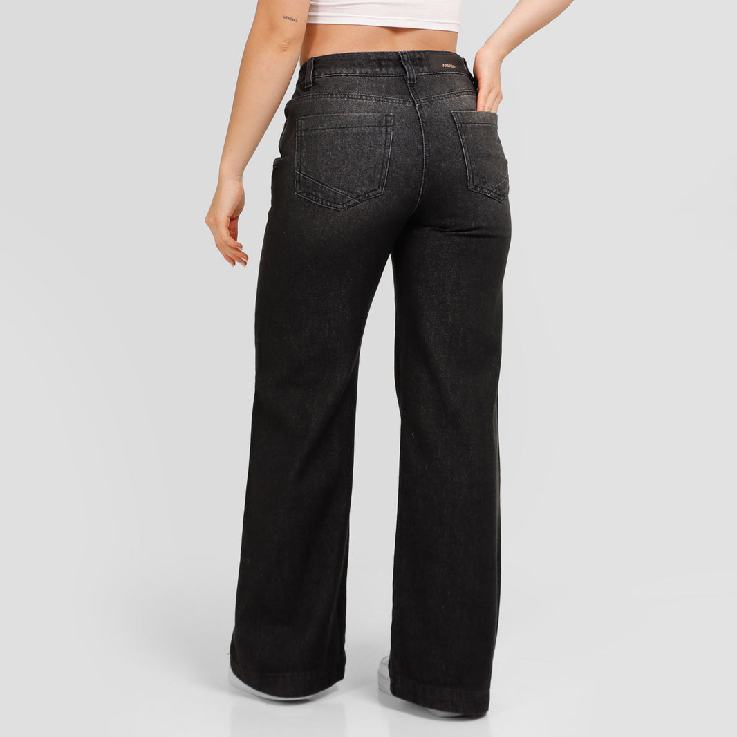 Jean Axspen Wide Leg Ax-2710 Gris
