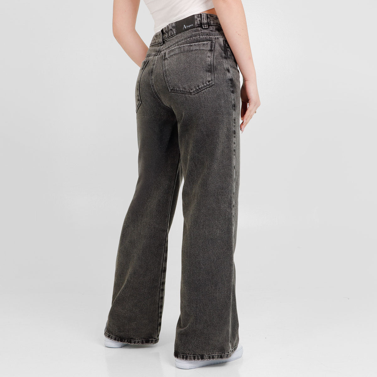 Jean Axspen Wide Leg Ax-2729 Gris
