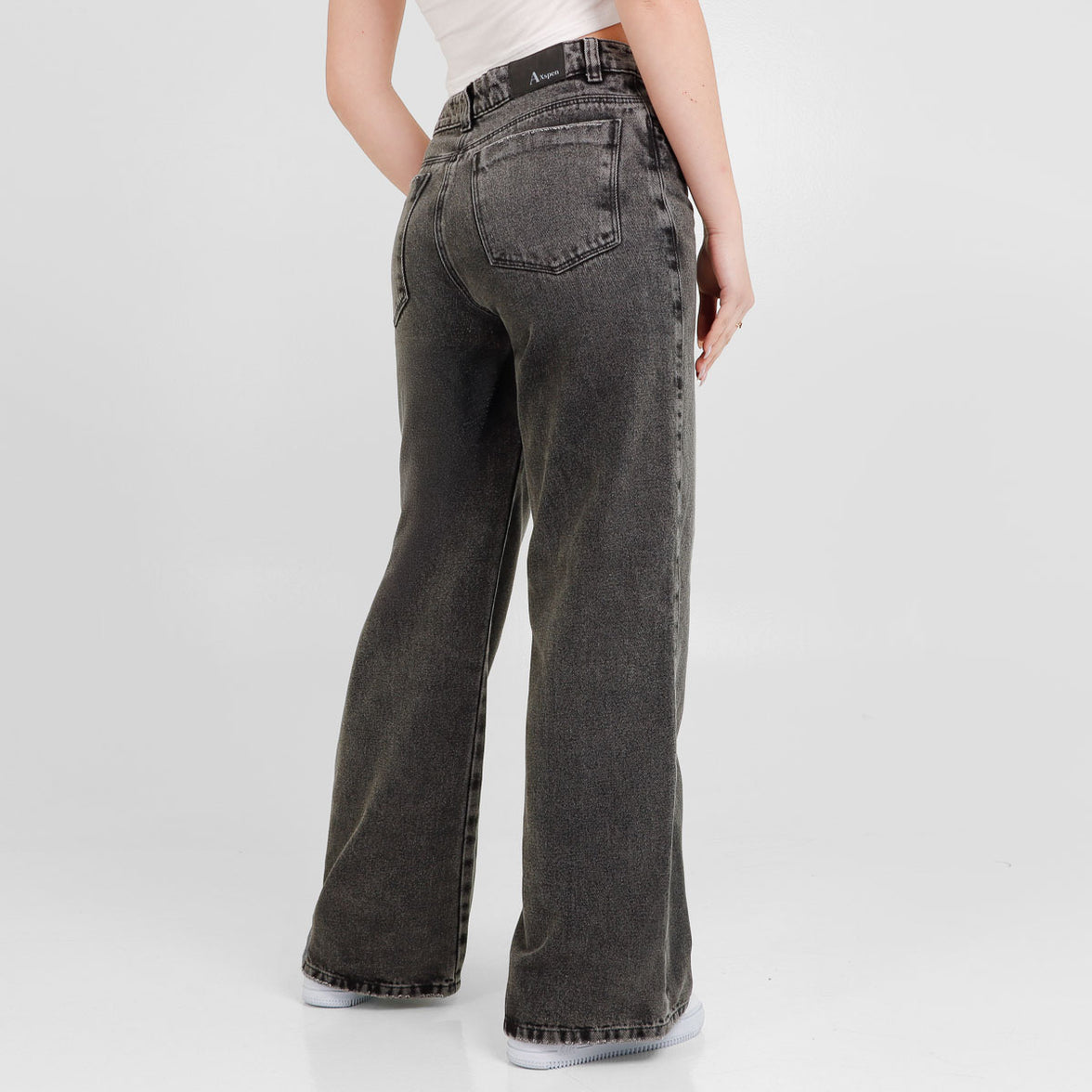 Jean Axspen Wide Leg Ax-2729 Gris
