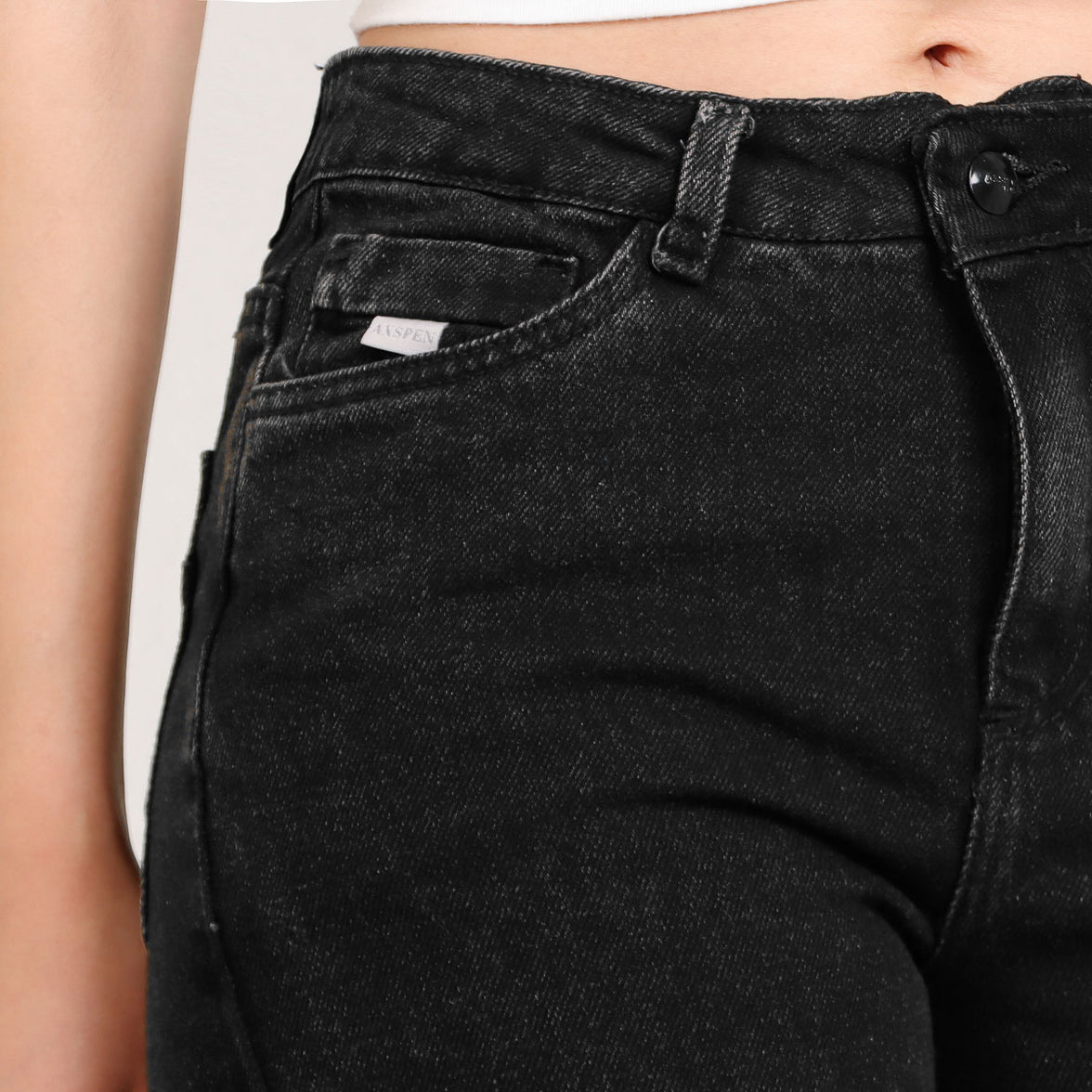 Jean Axspen Mom Fit Ax-2756 Gris