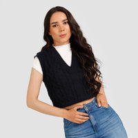 Chaleco tejido Dama CHL-15