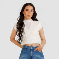 Chaleco tejido Dama CHL-15