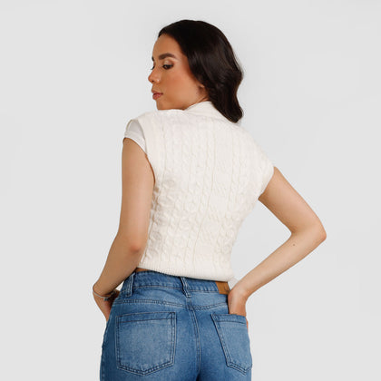 Chaleco tejido Dama CHL-15