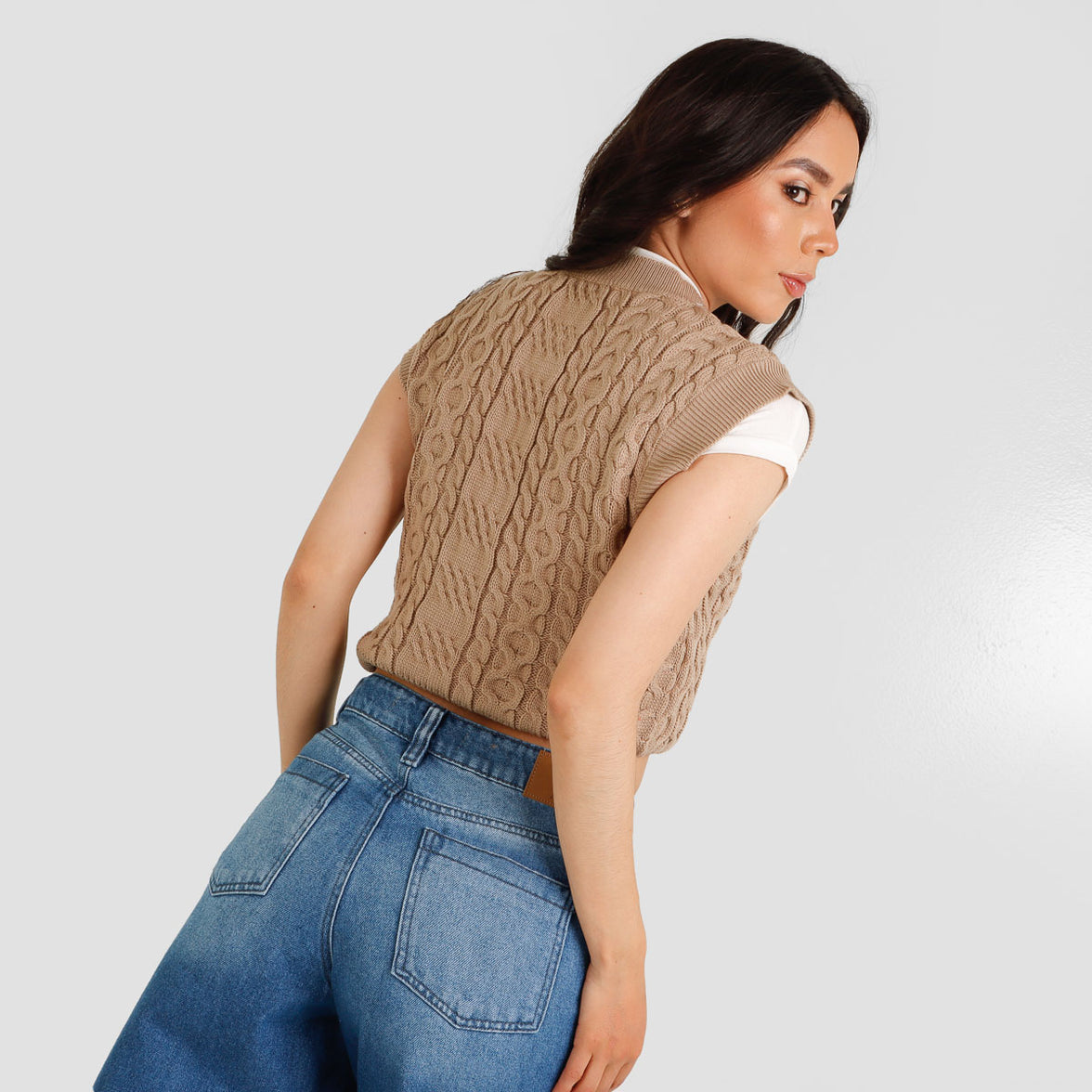 Chaleco tejido Dama CHL-15