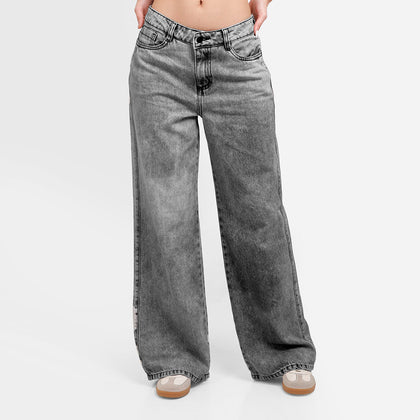 Jean Axspen Wide Leg Ax-2718 Gris