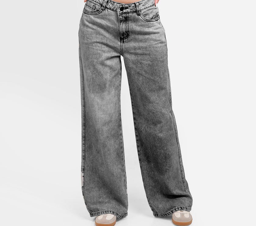 Jean Axspen Wide Leg Ax-2718 Gris