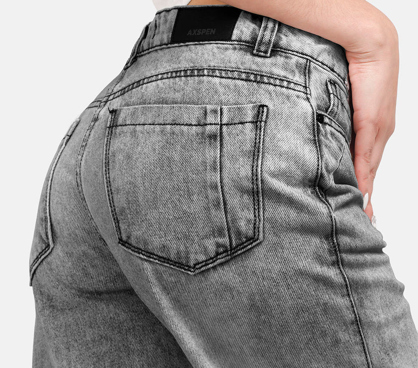 Jean Axspen Wide Leg Ax-2718 Gris