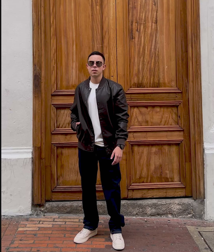 Cazadora Efecto Piel HD-154