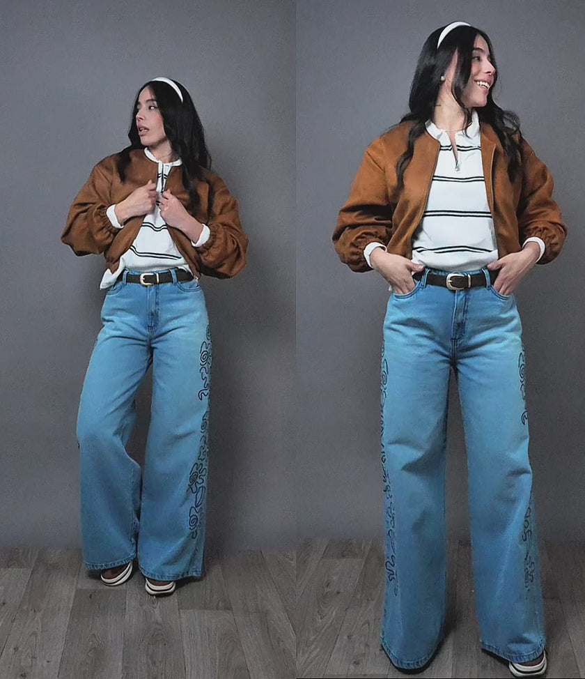 Jean Axspen Wide Leg Ax-2887